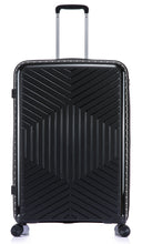 Load image into Gallery viewer, 24&quot; Medium Polypropylene Hard Shell Suitcase PP20- Black