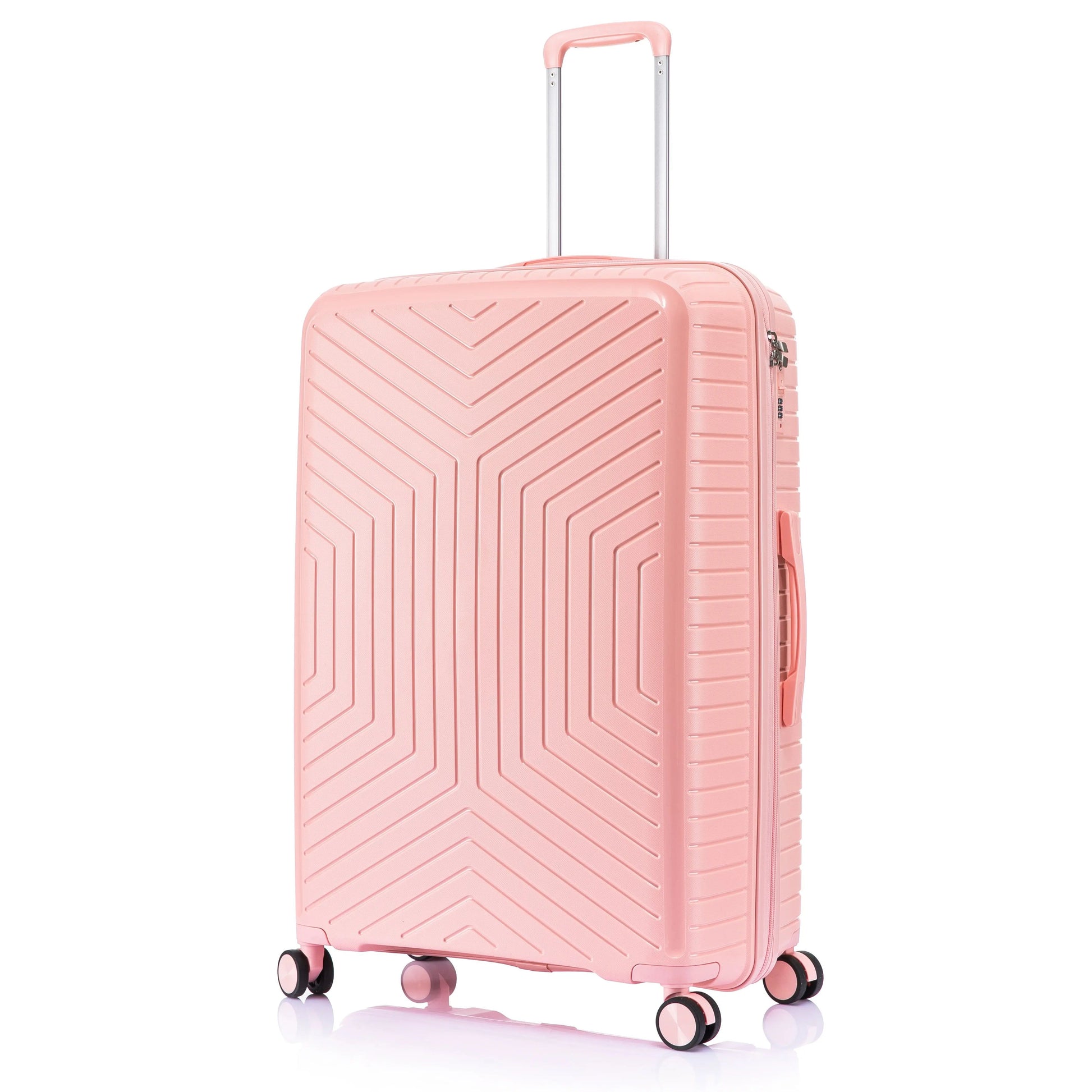 Suitcase Set – Piece Travel Bag Lightweight Polypropylene Hard