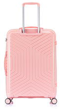 Load image into Gallery viewer, 24&quot; Medium Polypropylene Hard Shell Suitcase PP20- Light Pink