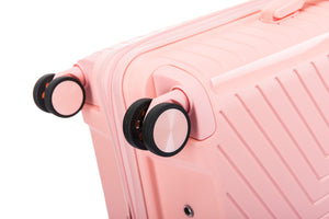 20" Polypropylene Hard Shell Suitcase PP20- Light Pink