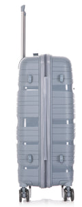 28" Large Polypropylene Hard Shell Suitcase PP801 - Grey