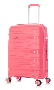 28" Large Polypropylene Hard Shell Suitcase PP801 - Pink