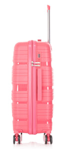 28" Large Polypropylene Hard Shell Suitcase PP801 - Pink