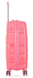 28" Large Polypropylene Hard Shell Suitcase PP801 - Pink