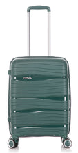 Load image into Gallery viewer, 20&quot; Polypropylene Hard Shell Suitcase PP801 (H56 x W39 x D22cm)- Green