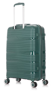 28" Large Polypropylene Hard Shell Suitcase PP801 - Green
