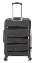 Load image into Gallery viewer, 20&quot; Polypropylene Hard Shell Suitcase PP801 (H56 x W39 x D22cm)- Black