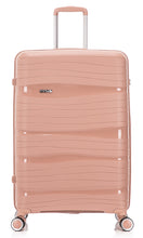 Load image into Gallery viewer, 28&quot; Large Polypropylene Hard Shell Suitcase PP801 - Champagne Rose