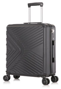 20" Hard Shell Suitcase Black 56 x 45 x 25cm