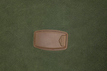 Load image into Gallery viewer, 26&quot; Medium Synthetic Suede SU81 Green-Tan 4 Wheel Suitcase