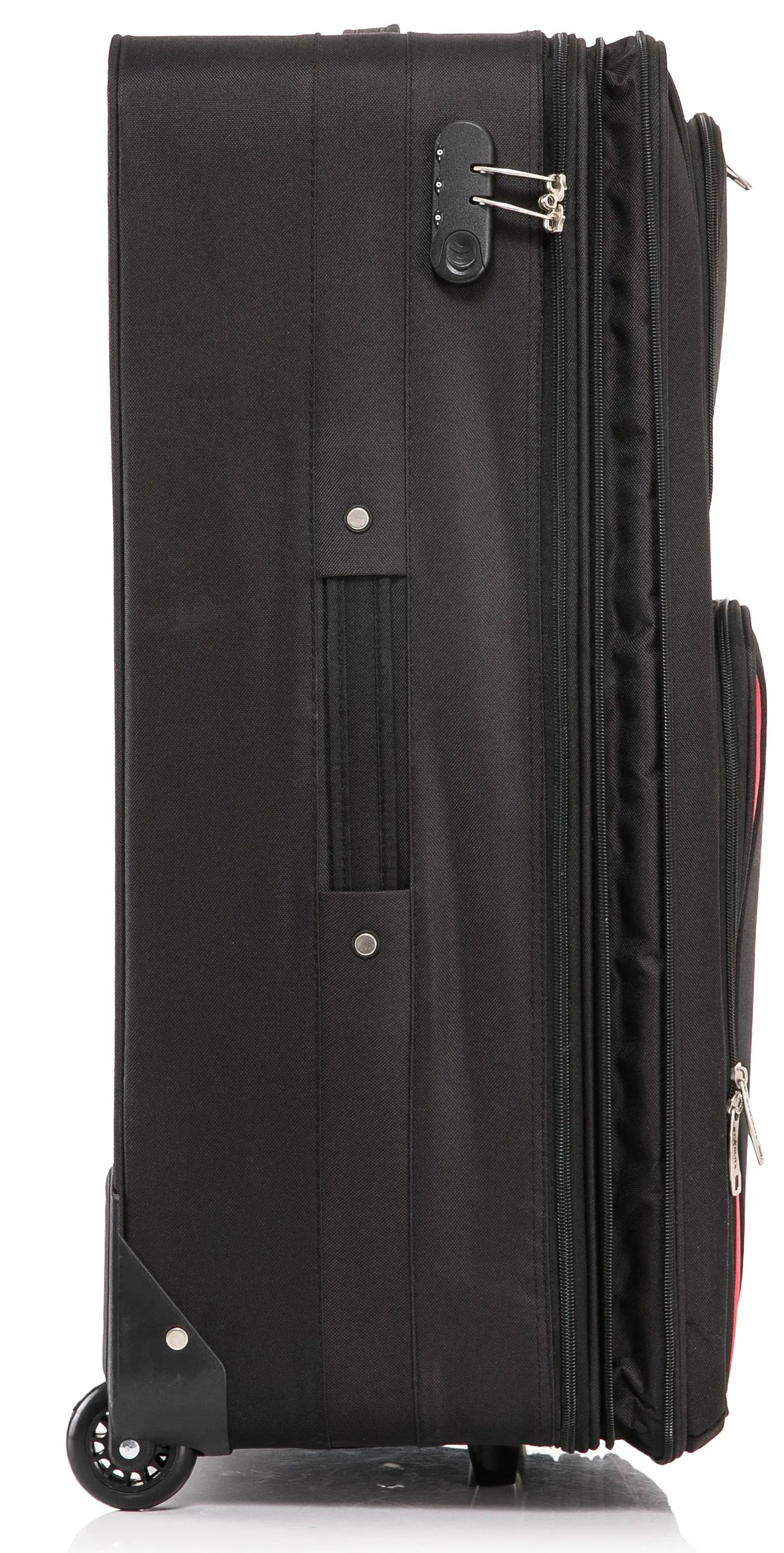 Orivo 32" Extra Large Suitcase - Lightweight Travel Bag With 2 wheels - DK16 - Black