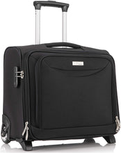 Load image into Gallery viewer, 2 Wheel Laptop Trolley Case (Black)