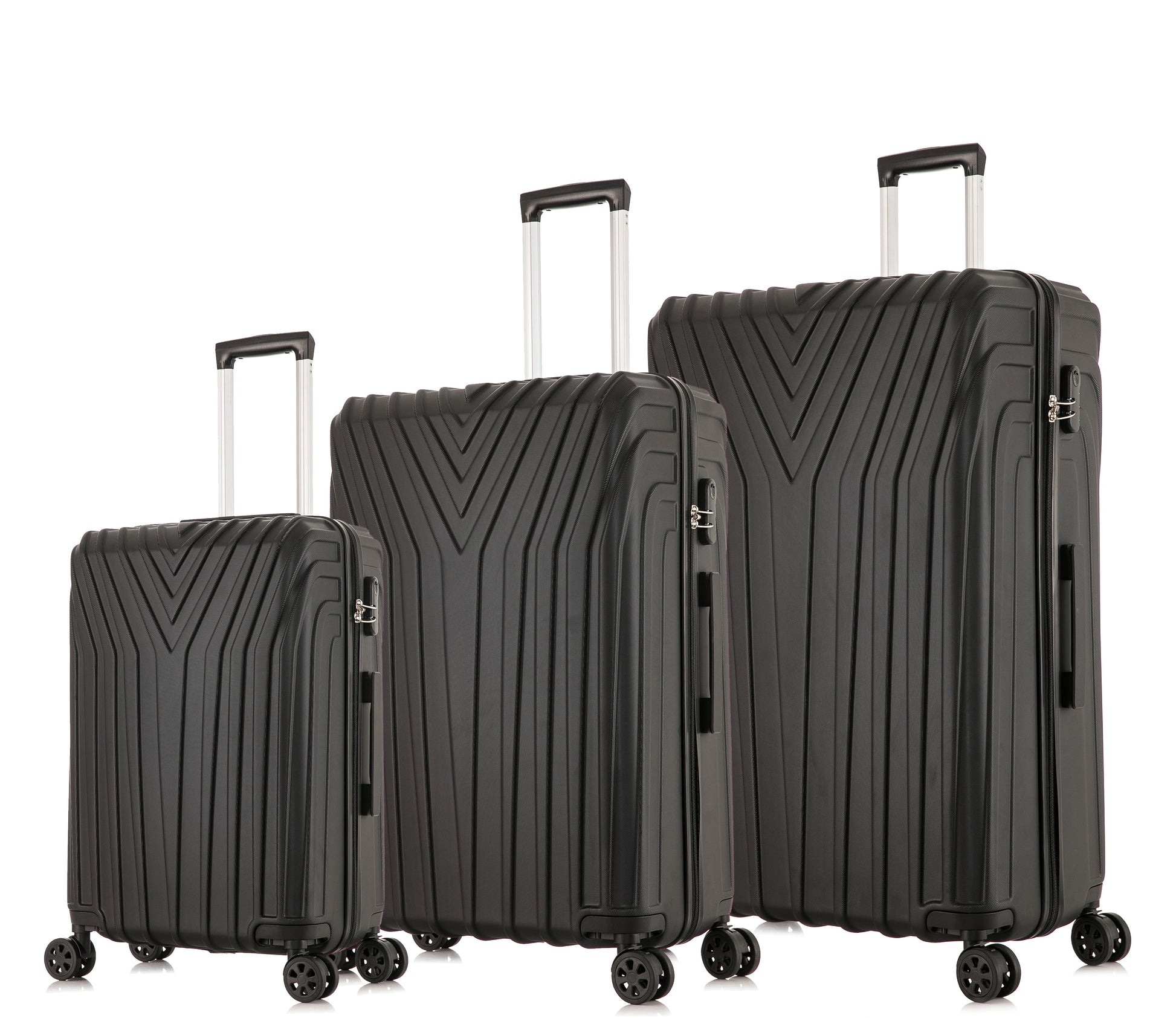 ABS101 Black hard shell set