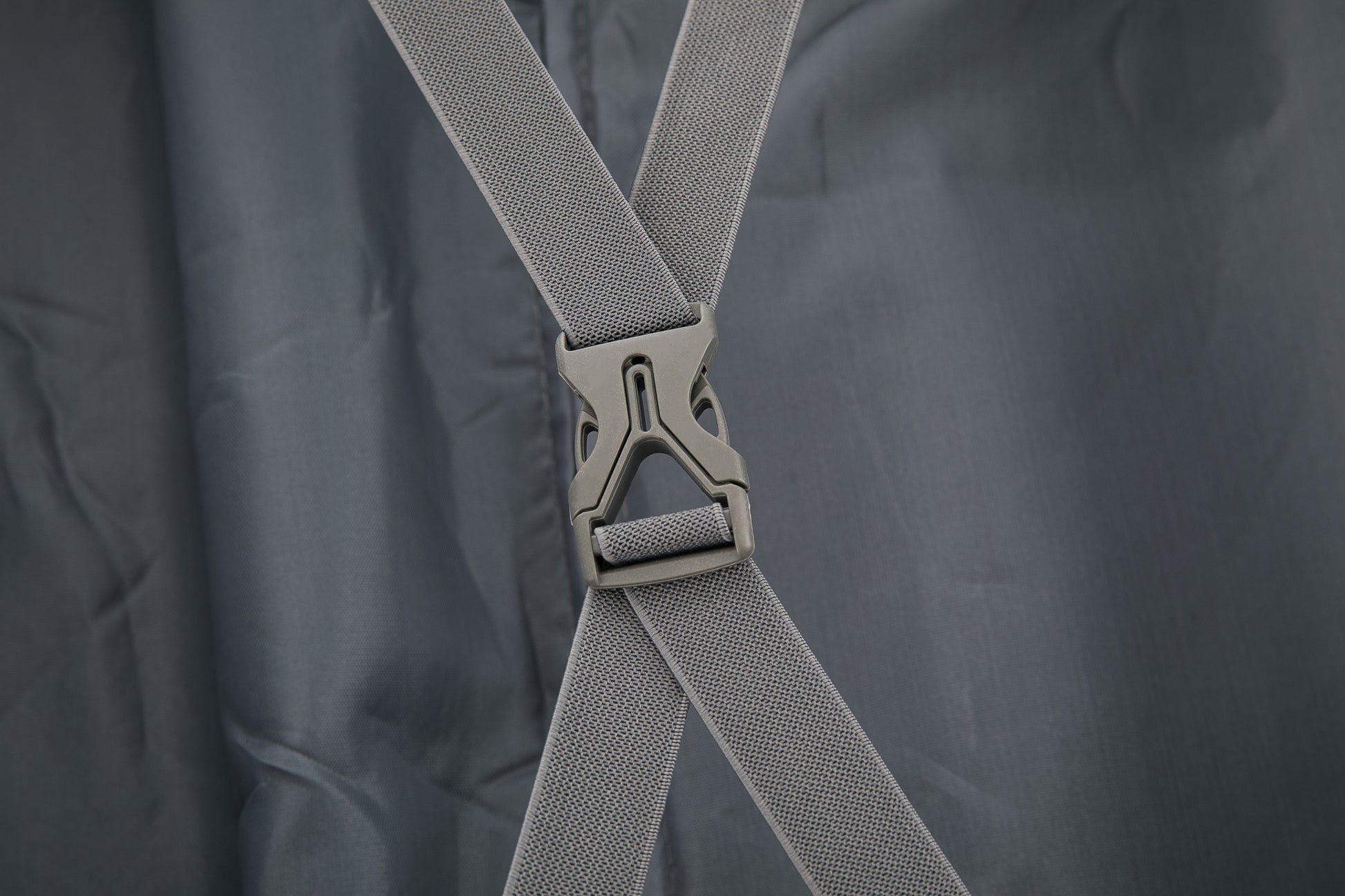 ABS101 yellow hard shell suitcase packing strap