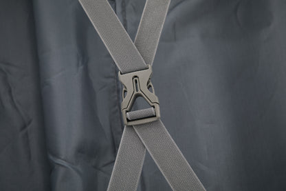 ABS101 yellow hard shell suitcase packing strap