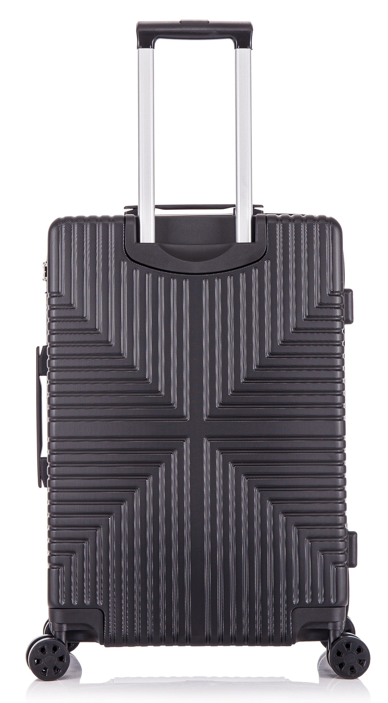 ABS30 Black Hard Shell Suitcase back