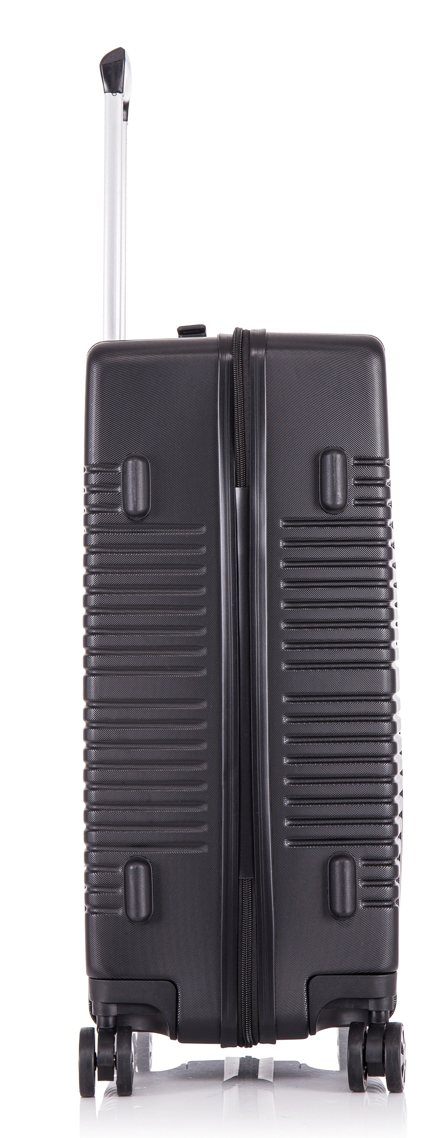 ABS30 Black Hard Shell Suitcase stumps