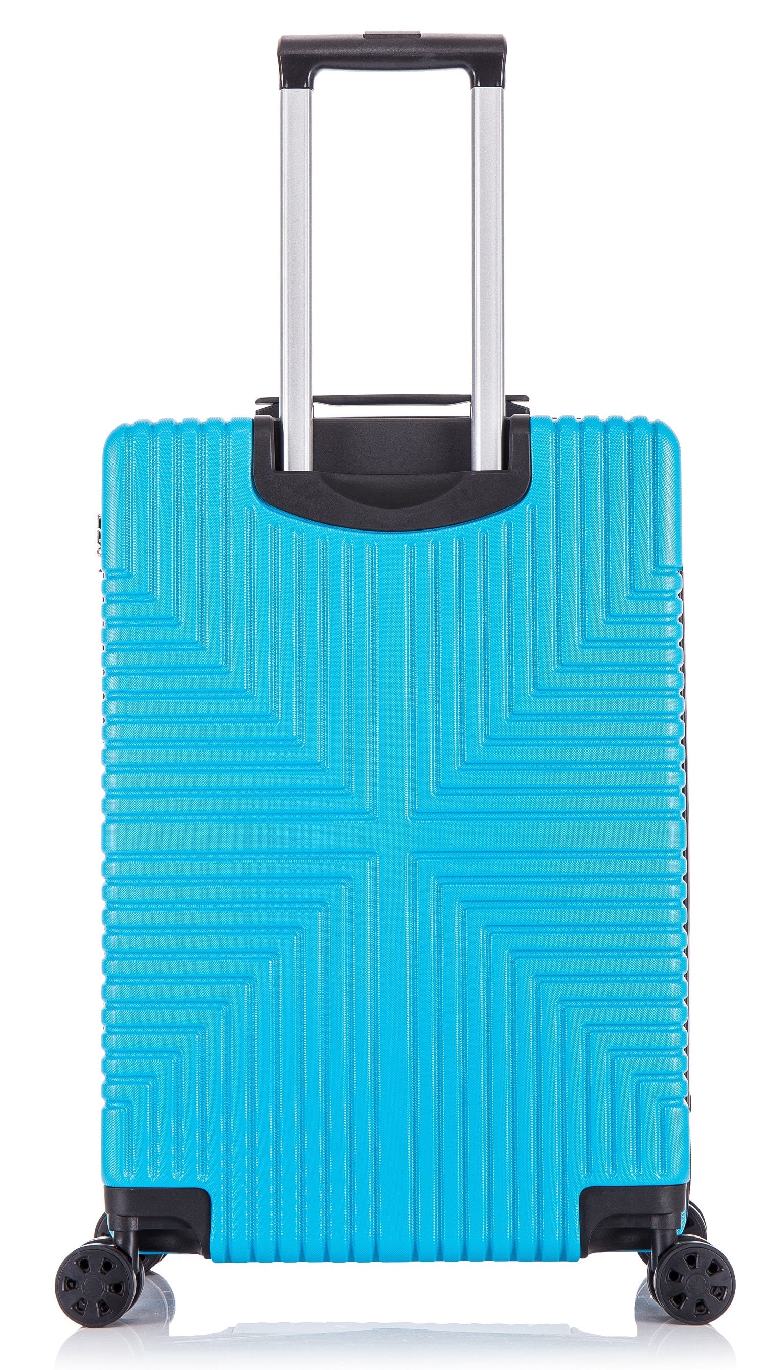 ABS30 hard shell suitcase in blue back