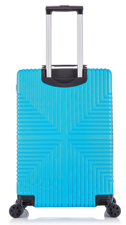 ABS30 hard shell suitcase in blue back