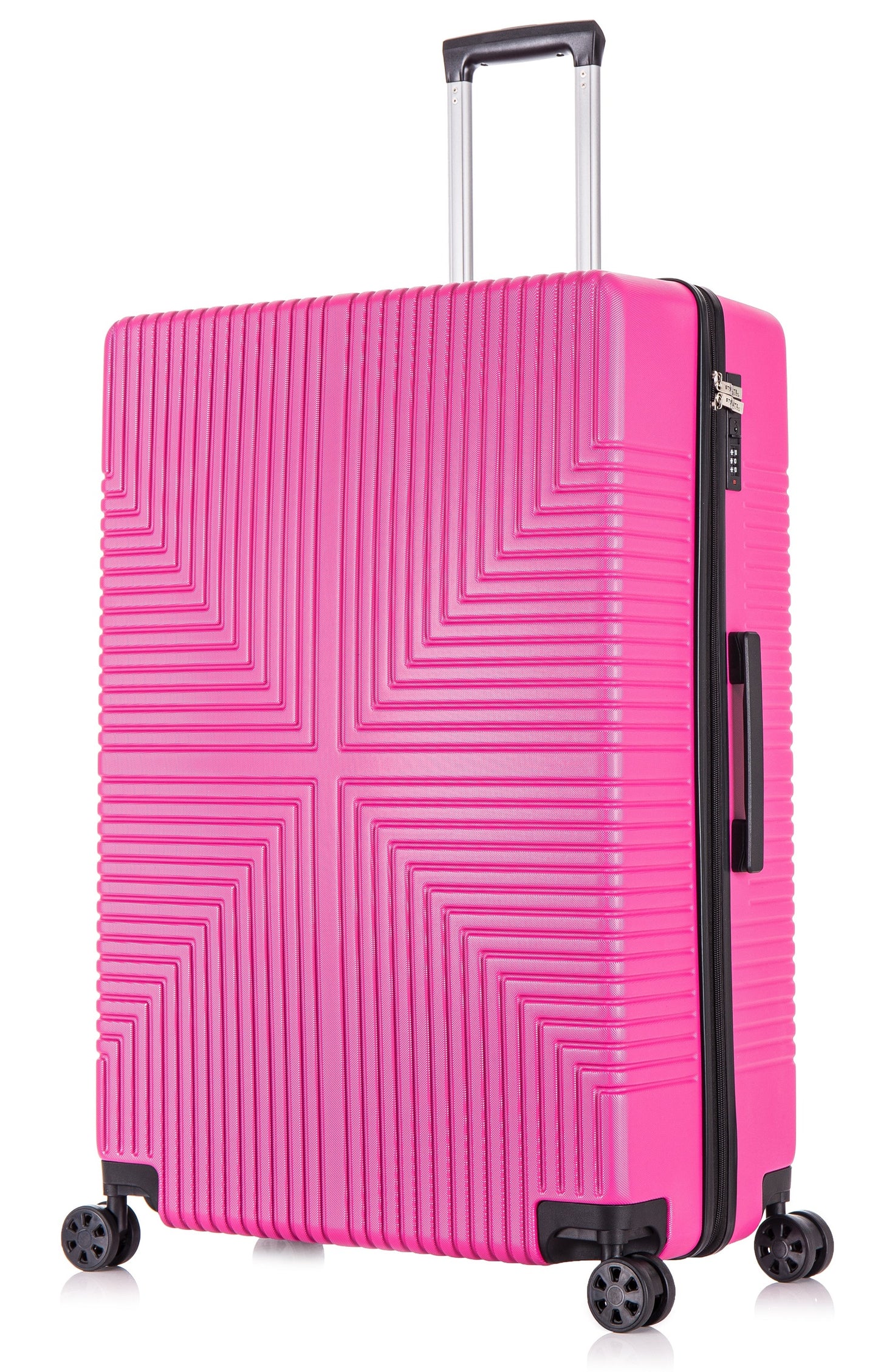 ABS30 hard shell suitcase in pink Front side