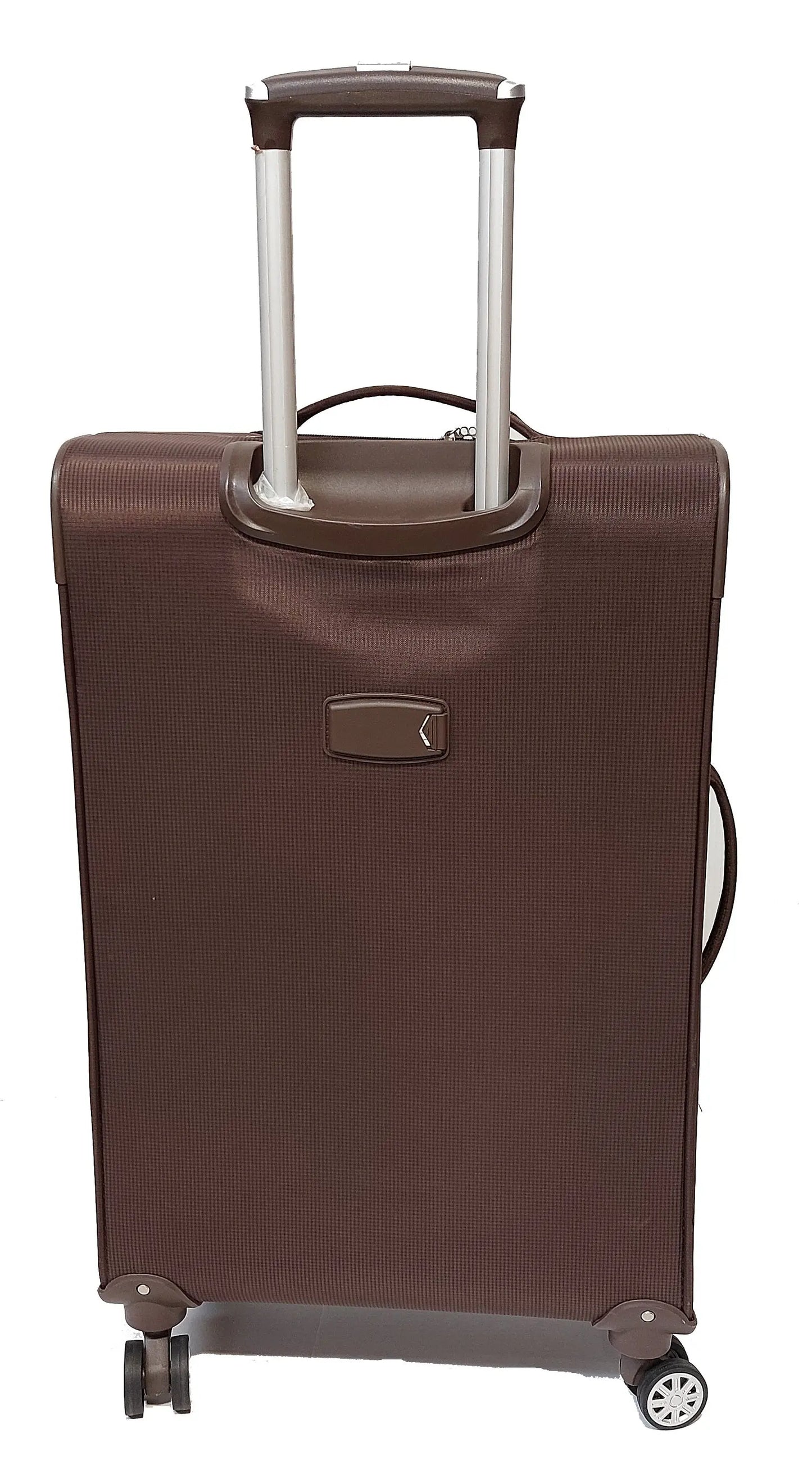 Set of 2 – Medium suitcase + Carryon 4-Wheel Lightweight Suitcases 4W88 Brown