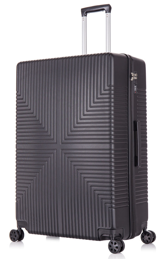 32" ABS-30 Lightweight Hard Shell Suitcase - Black