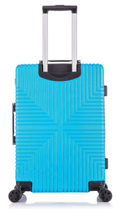28" Large ABS-30 Lightweight Hard Shell Suitcase - Blue