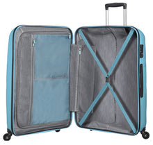 Load image into Gallery viewer, American Tourister Bon Air Large Hard Shell Suitcase Blue