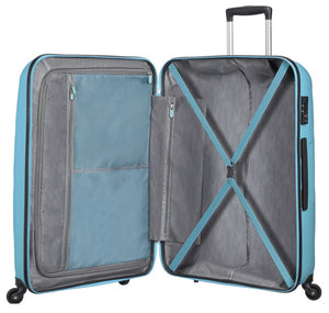American Tourister Bon Air Large Hard Shell Suitcase Blue
