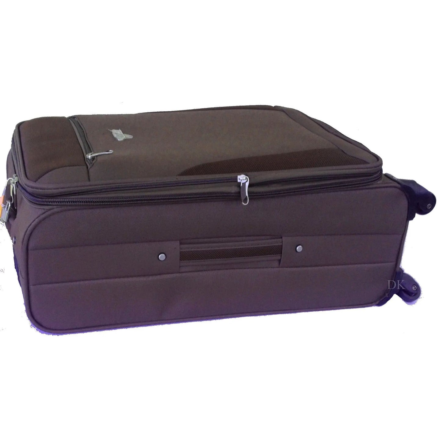 Set of 2 – Medium suitcase + Carryon 4-Wheel Lightweight Suitcases RL-501 Brown Starlite Luggage
