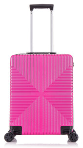 20" Hard Shell Suitcase ABS-30- Pink