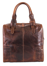 Load image into Gallery viewer, Brown Real Leather Women Large Handbags + FREE MATCHING LEATHER WALLET