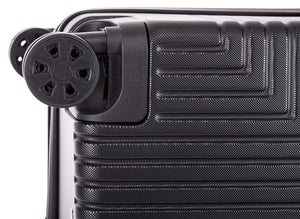 32" ABS-30 Lightweight Hard Shell Suitcase - Black