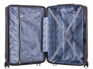 32" ABS-30 Lightweight Hard Shell Suitcase - Black