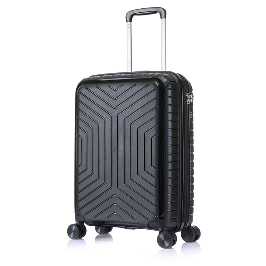 Ryan air cabin suitcase Black Cabin TSA lock PP20