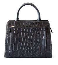 Load image into Gallery viewer, Black Real Leather Women Large Handbags + FREE MATCHING LEATHER WALLET