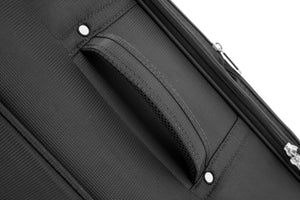 4 Wheel Ultra Lightweight Suitcase - Black