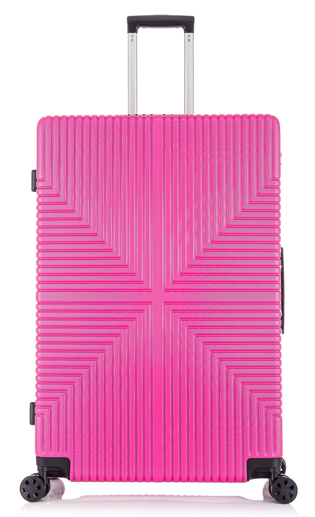 Pink hard case wheelie shop